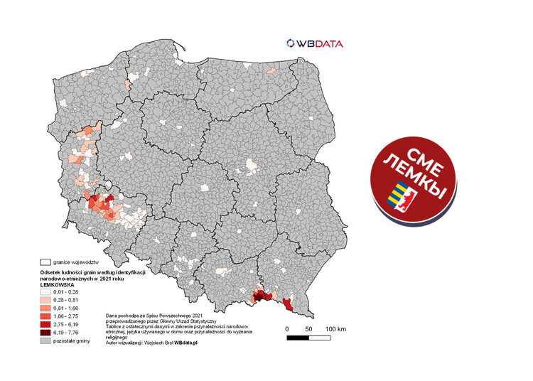 Карту - на нашу просьбу - зрыхтувал порталь WBDATA